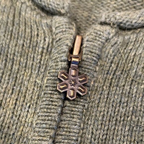 Croft & Barrow Women's Winter Snowman Fleece Zip up Sweater Size Large - Picture 4 of 13